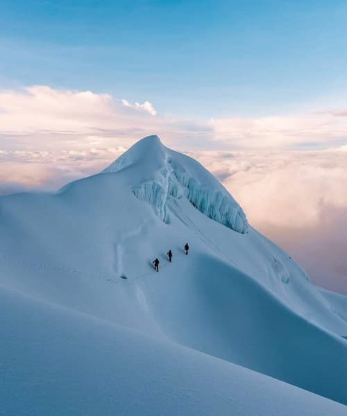 alpinistas Nevado del Ruiz