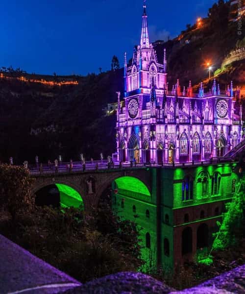 santuario lajas Ruta al Sur