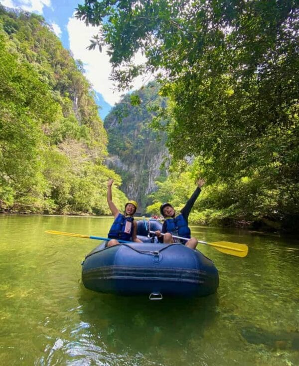 rafting rio claro Hacienda Nápoles/Santorini Colombiano
